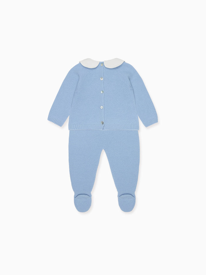 Blue Palmira Cashmere Baby Gift Box Set