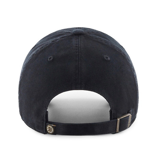 Boston Bruins Black Clean Up '47 Brand Adjustable Hat