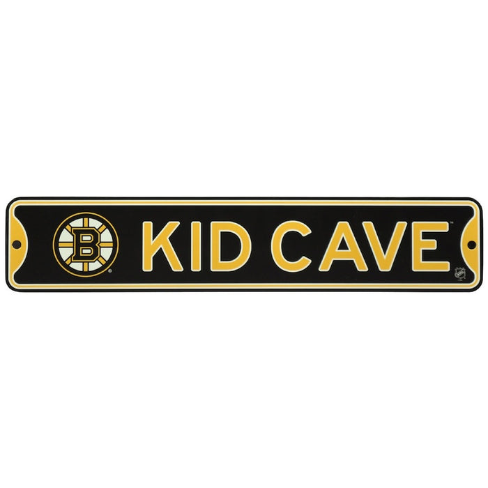 Boston Bruins Bulletin Kids Cave Sign