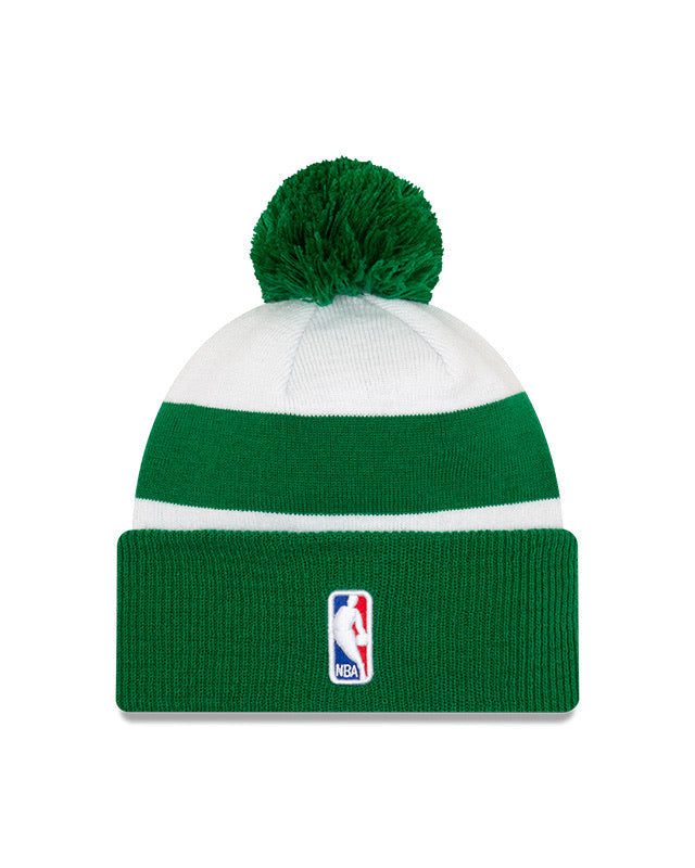 Boston Celtics White Green New Era City Series 20 Pom Knit Toque