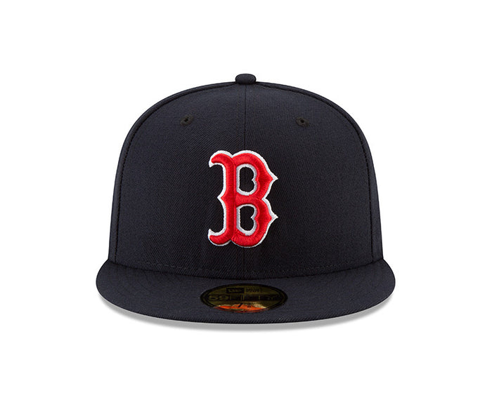 Boston Red Sox New Era Navy/Red Game Authentic Collection On-Field 59FIFTY Fitted Hat I