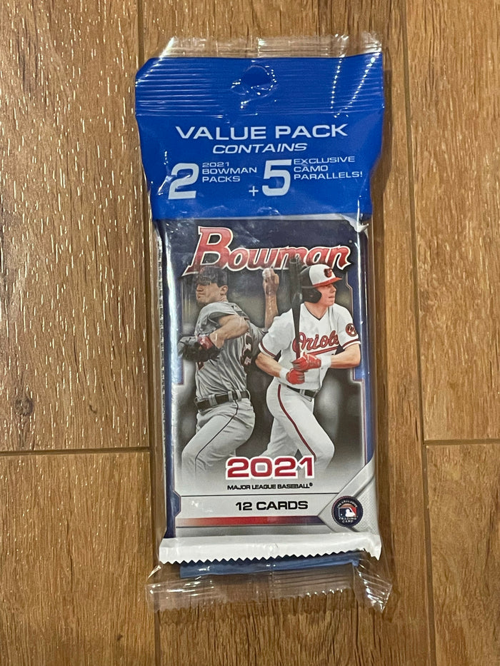Bowman 2021 Baseball Value Pack