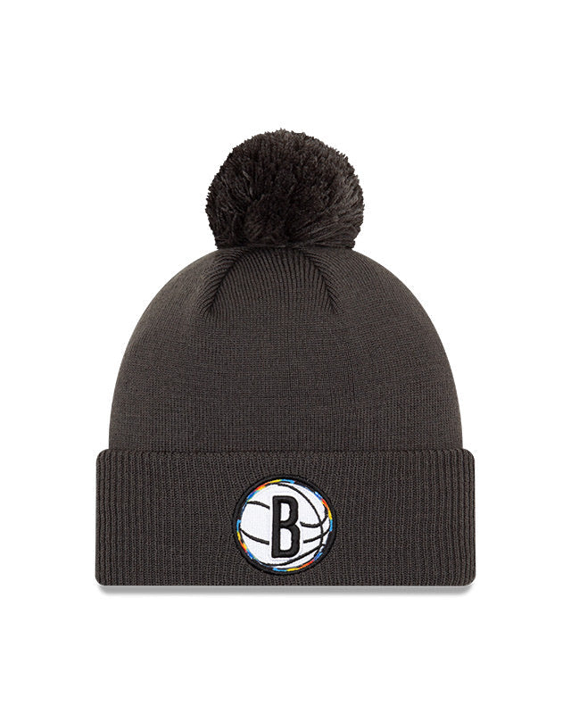 Brooklyn Nets Alternate New Era City Series 20 Pom Knit Toque