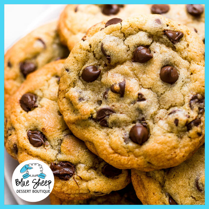 brown butter chocolate chip cookie box