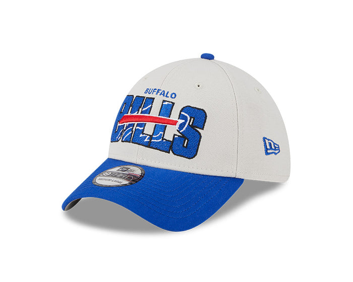 Buffalo Bills New Era 2023 NFL Draft 39THIRTY Flex Hat - Cream