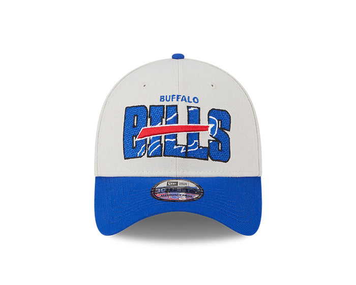 Buffalo Bills New Era 2023 NFL Draft 39THIRTY Flex Hat - Cream