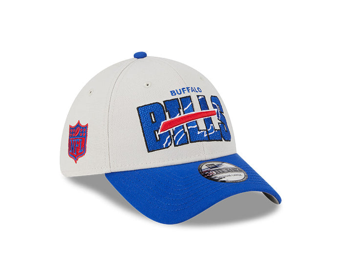Buffalo Bills New Era 2023 NFL Draft 39THIRTY Flex Hat - Cream