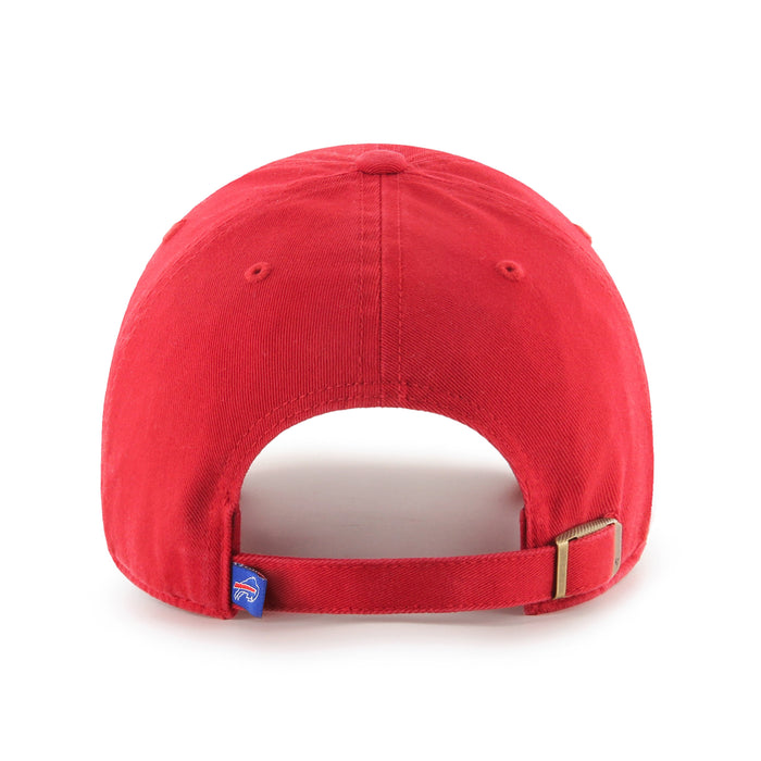 Buffalo Bills Red Alt Clean Up '47 Brand Adjustable Hat