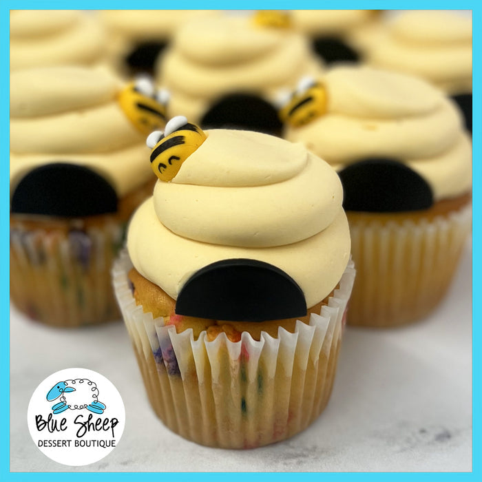 buttercream beehive custom cupcakes