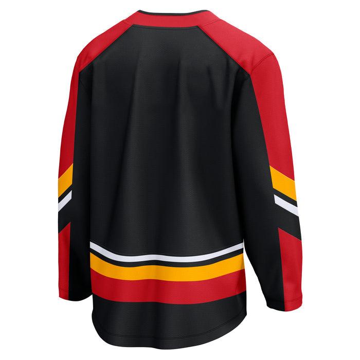 Calgary Flames Fanatics Branded - Retro Reverse Special Edition 2.0 Breakaway Blank Jersey - Black