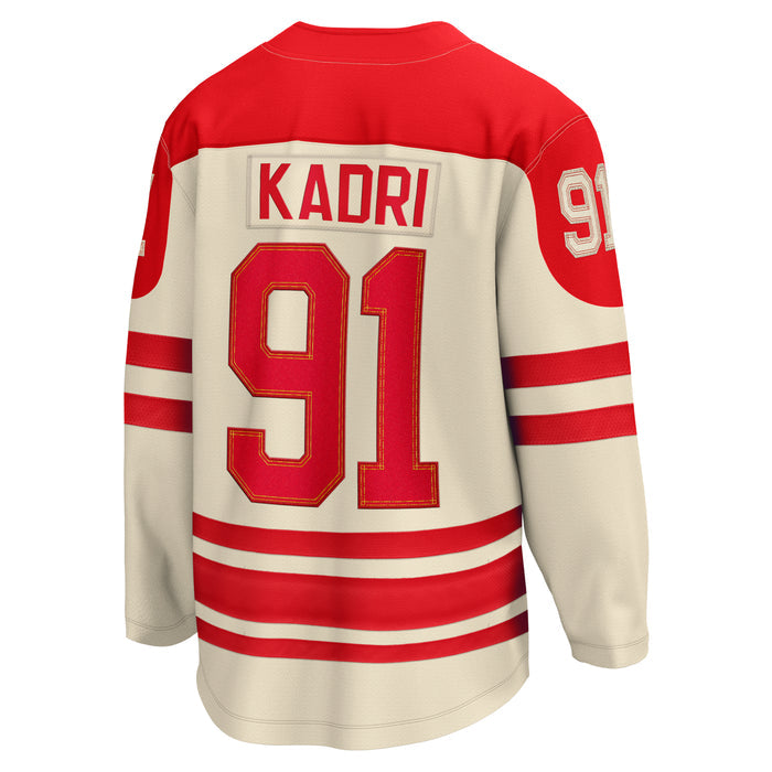 Calgary Flames Nazem Kadri #91 2023 NHL Heritage Classic - Fanatics Breakaway Jersey