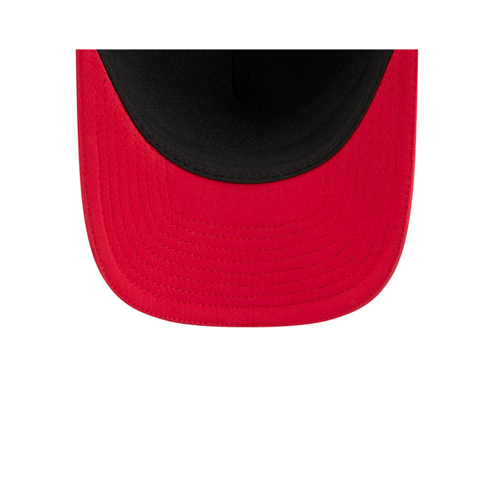 Calgary Stampeders CFL 2026 New Era On-Field Side Line 9FORTY M-Crown A- Frame Adjustable Hat - 2 Tone Black/Red