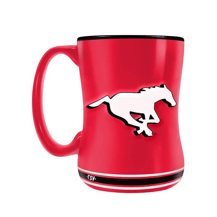 Calgary Stampeders Inglasco 14OZ Sculpted Mug