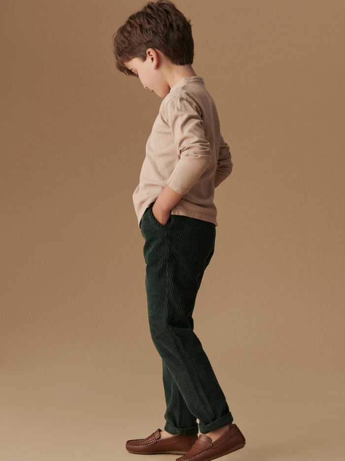Camel Alcomo Long Sleeve Boy Polo Shirt