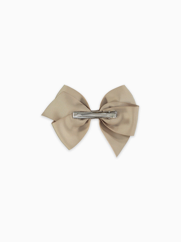 Camel Big Bow Girl Clip