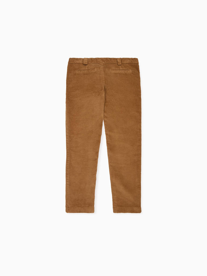 Camel Reinaldo Corduroy Boy Trousers