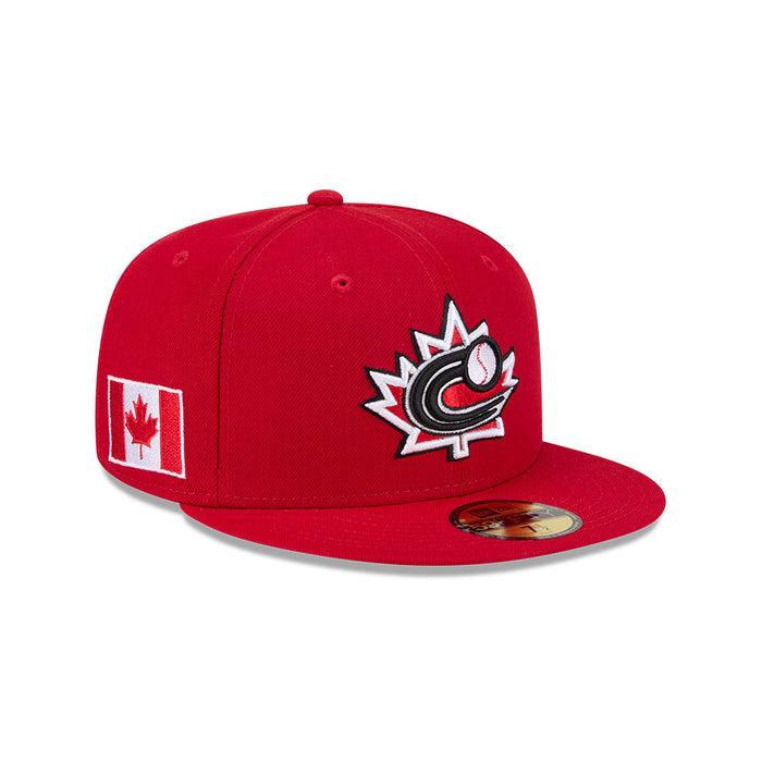 Canada Baseball New Era Red 2026 World Baseball Classic 59FIFTY Fitted Hat