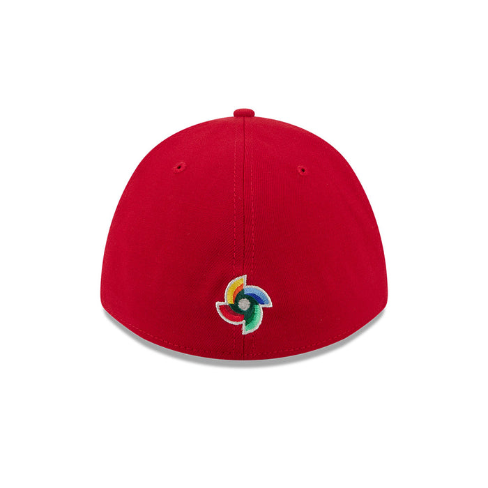 Canada Baseball New Era Red 2026 World Baseball Classic M-Crown 39THIRTY Flex Hat