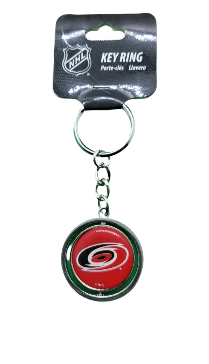 Carolina Hurricanes Spinner Key Ring