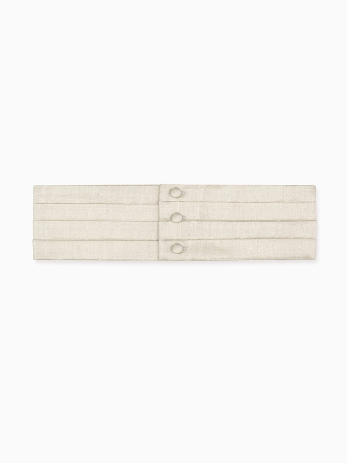 Champagne Malva Ceremony Silk Boy Cummerbund