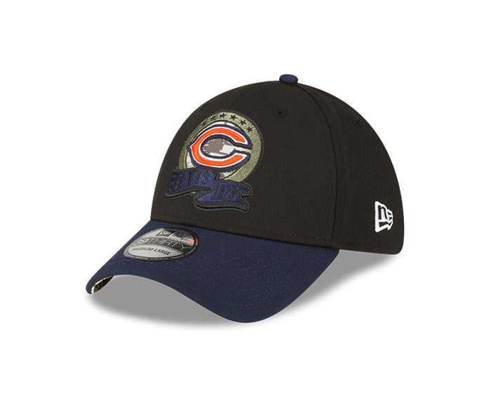 Chicago Bears New Era 2022 Salute To Service - 39THIRTY Flex Hat
