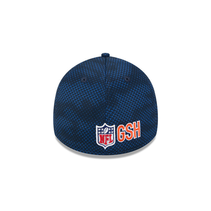 Chicago Bears NFL 2024 Sideline New Era 39 Thirty Flex Hat - Navy