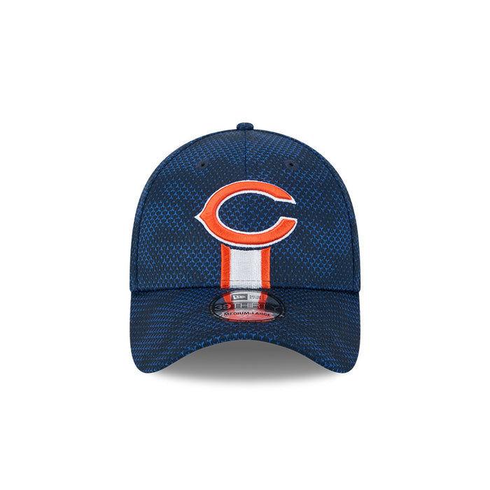 Chicago Bears NFL 2024 Sideline New Era 39 Thirty Flex Hat - Navy