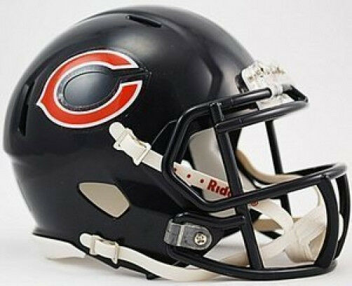 Chicago Bears NFL Riddell Mini Speed Football Helmet