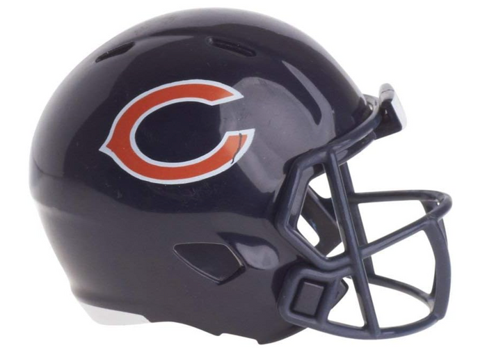 Chicago Bears NFL Riddell Speed Pocket PRO Micro/Pocket-Size/Mini Football Helmet