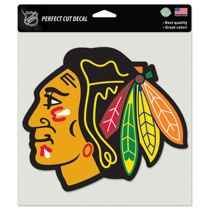 Chicago Blackhawks 8X8 NHL Wincraft Decal