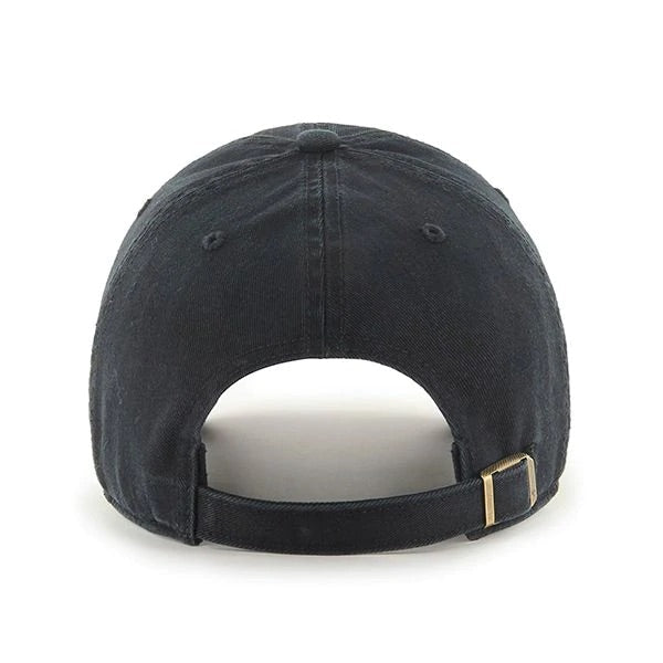 Chicago Bulls Black on Black Clean Up '47 Brand Adjustable Hat