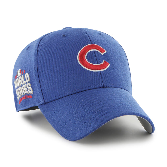 Chicago Cubs 2016 World Series Patch 47 Brand MVP Snapback Hat