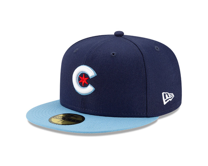 Chicago Cubs New Era Navy 2021 City Connect Authentic Collection On-Field 59FIFTY Fitted Hat