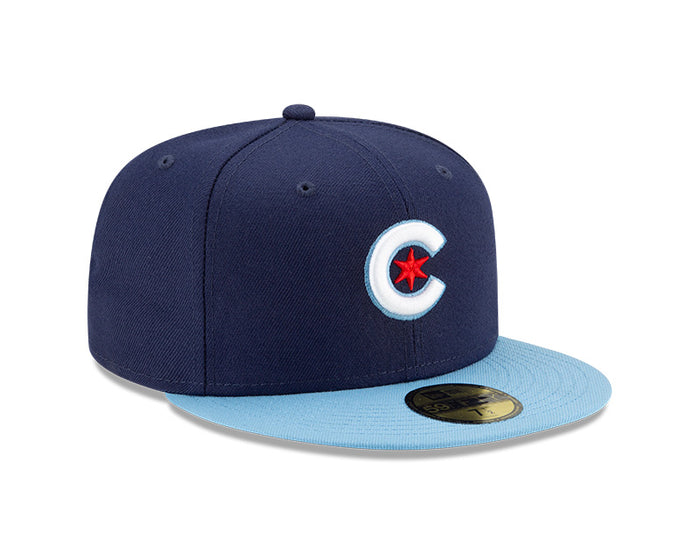 Chicago Cubs New Era Navy 2021 City Connect Authentic Collection On-Field 59FIFTY Fitted Hat
