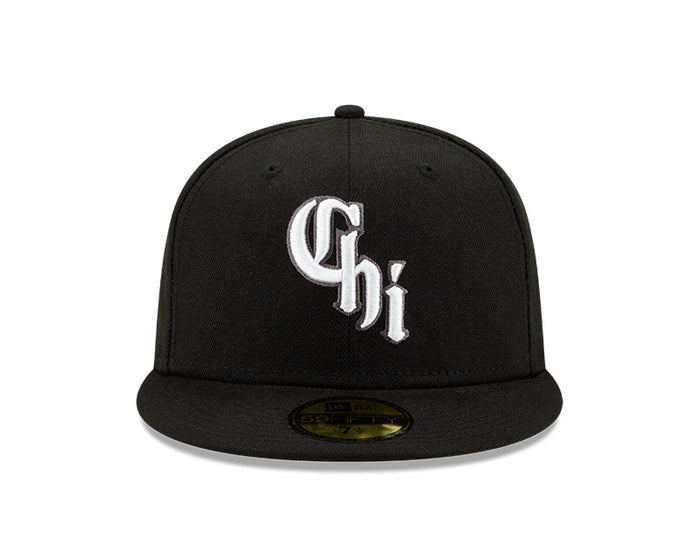 Chicago White Sox New Era Black 2021 City Connect Authentic Collection On-Field 59FIFTY Fitted Hat