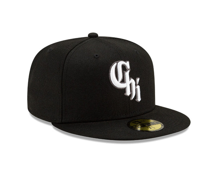 Chicago White Sox New Era Black 2021 City Connect Authentic Collection On-Field 59FIFTY Fitted Hat
