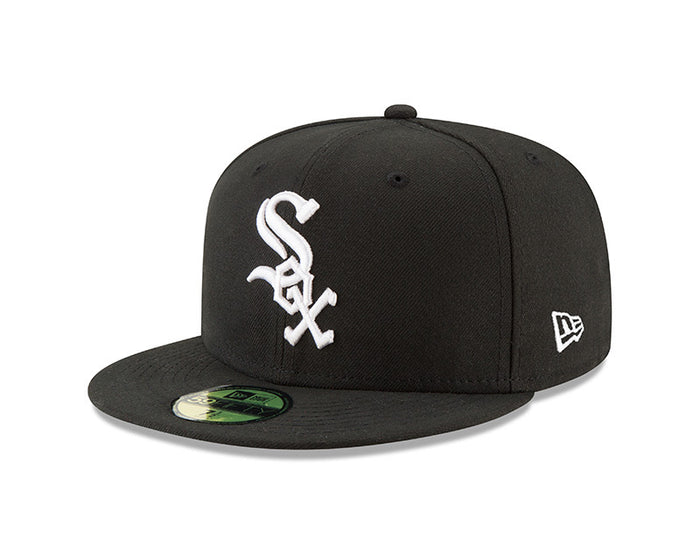 Chicago White Sox New Era Black Authentic Collection On-Field Home 59FIFTY Fitted Hat