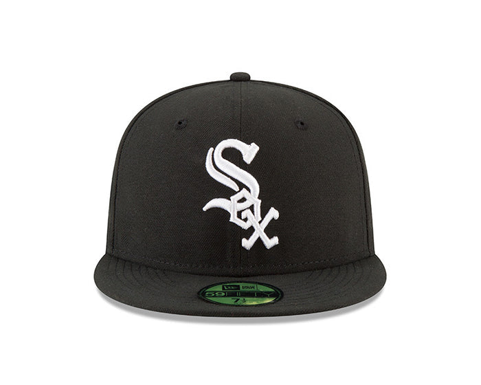 Chicago White Sox New Era Black Authentic Collection On-Field Home 59FIFTY Fitted Hat