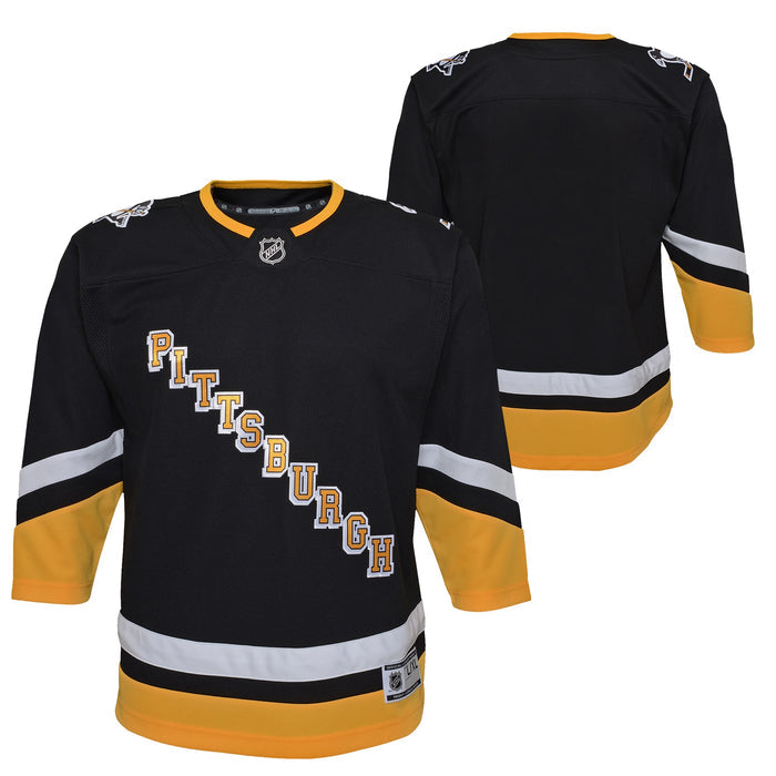 Child Pittsburgh Penguins 3rd Alternate Black Jersey