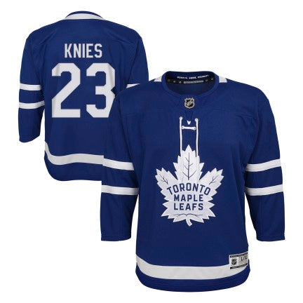Child Toronto Maple Leafs Matthew Knies #23 Premier Jersey Home - Blue