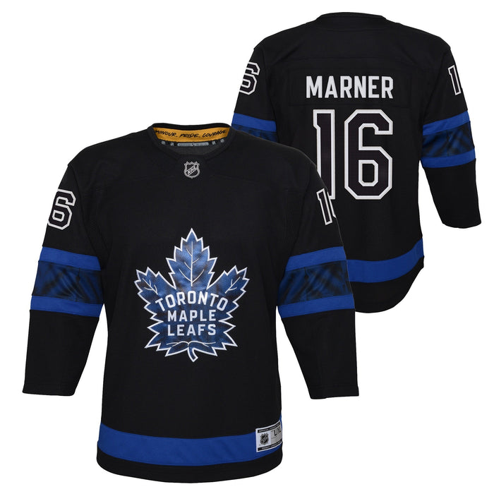 Child Toronto Maple Leafs Mitchell Marner #16 Alternate Premier Reversible Jersey - Flip