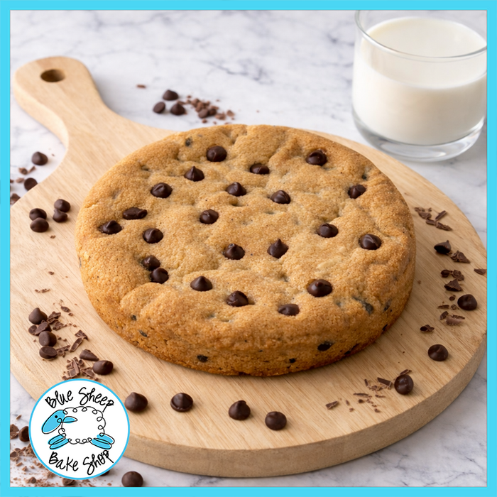 Chocolate Chip Cookie Cake | Blue Sheep Bake Shop in Somerville NJ