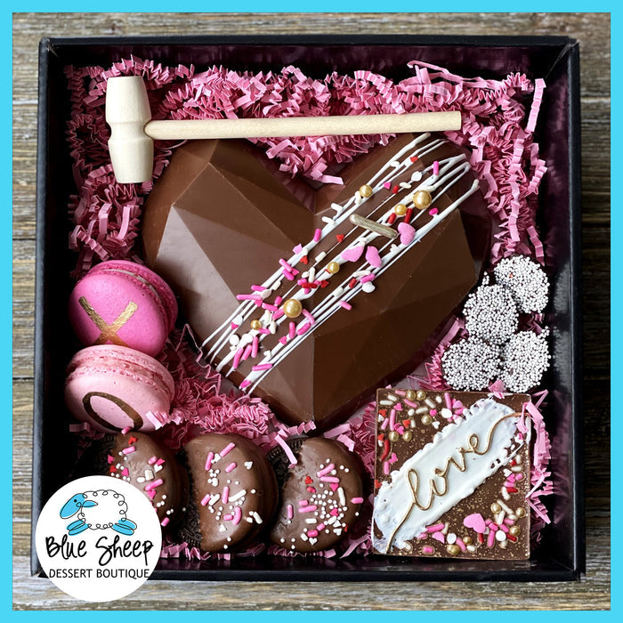 chocolate heart smash box