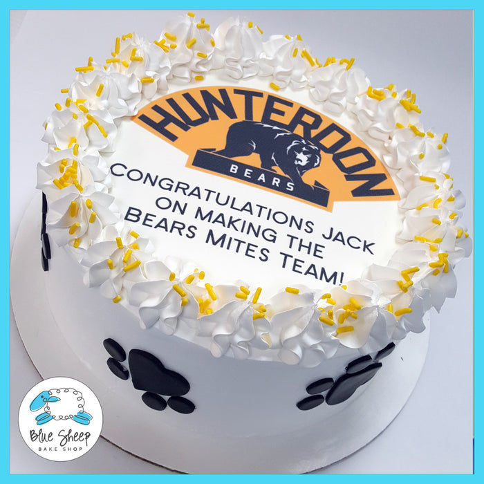 hunterdon bears ice cream cake nj