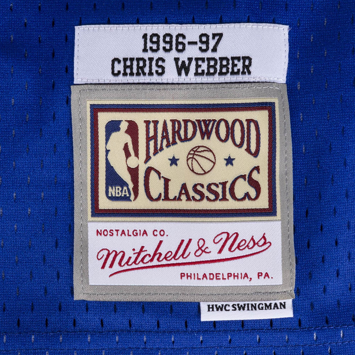 Chris Webber #4 Washington Bullets Mitchell & Ness 1996-97 Hardwood Classic Swingman Jersey