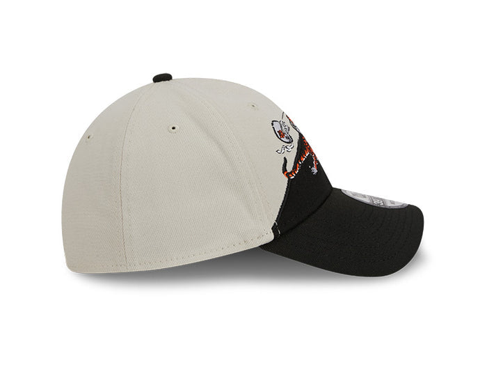 Cincinnati Bengals New Era 2023 Historic Sideline 39THIRTY Flex Hat - Cream/Black