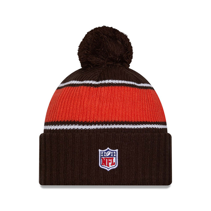 Cleveland Browns New Era 2024 Sideline Sport Cuffed Knit Toque