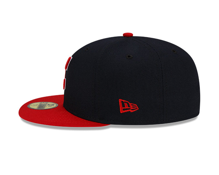 Cleveland Guardians New Era Navy Authentic Collection On-Field Home 59FIFTY Fitted Hat