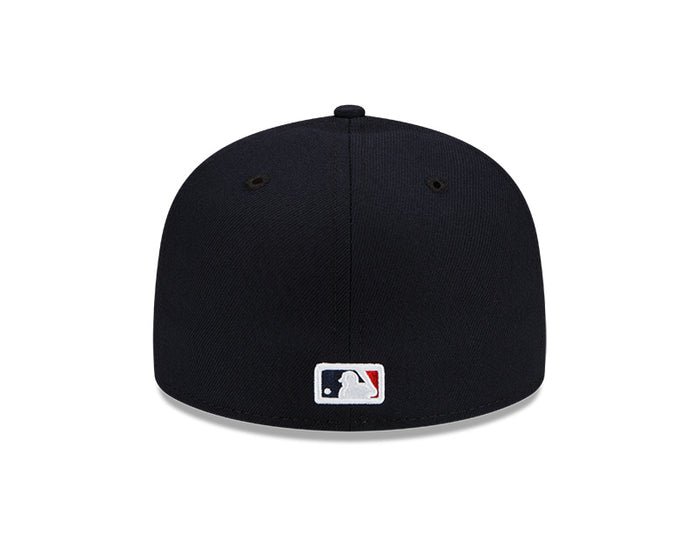 Cleveland Guardians New Era Navy Authentic Collection On-Field Road 59FIFTY Fitted Hat