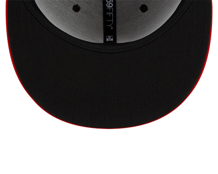 Cleveland Guardians New Era Navy Authentic Collection On-Field Road 59FIFTY Fitted Hat